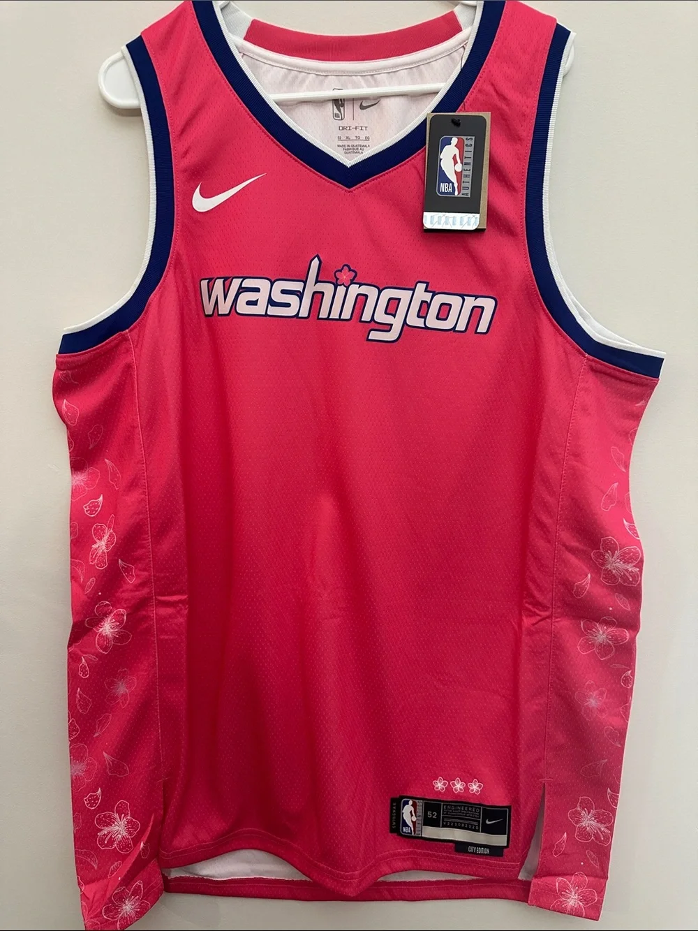 Nike Washington Pink NBA Basketball Jersey